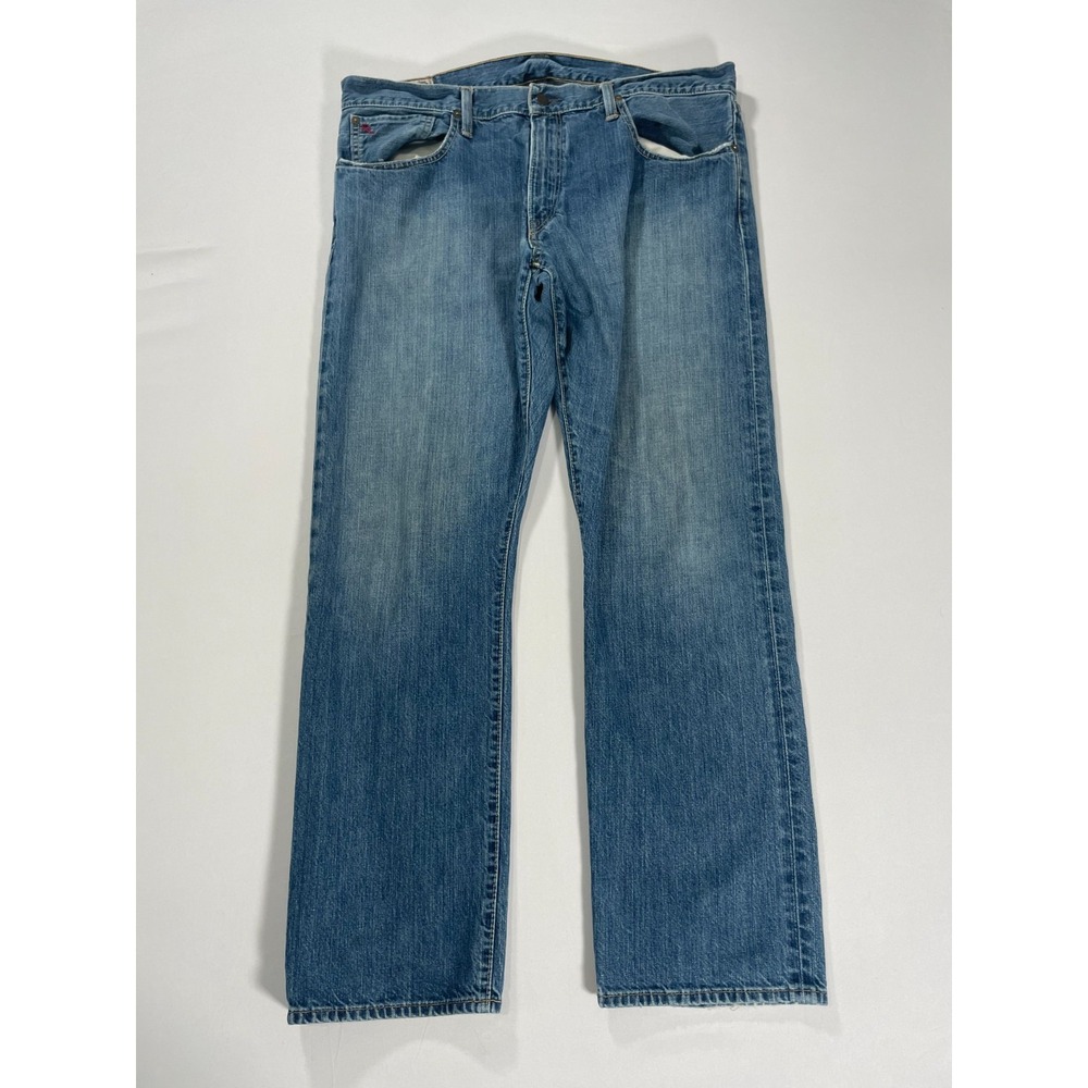 Polo Ralph Lauren Jeans Mens 36x30 Redline Selvedge Denim Hampton Straight